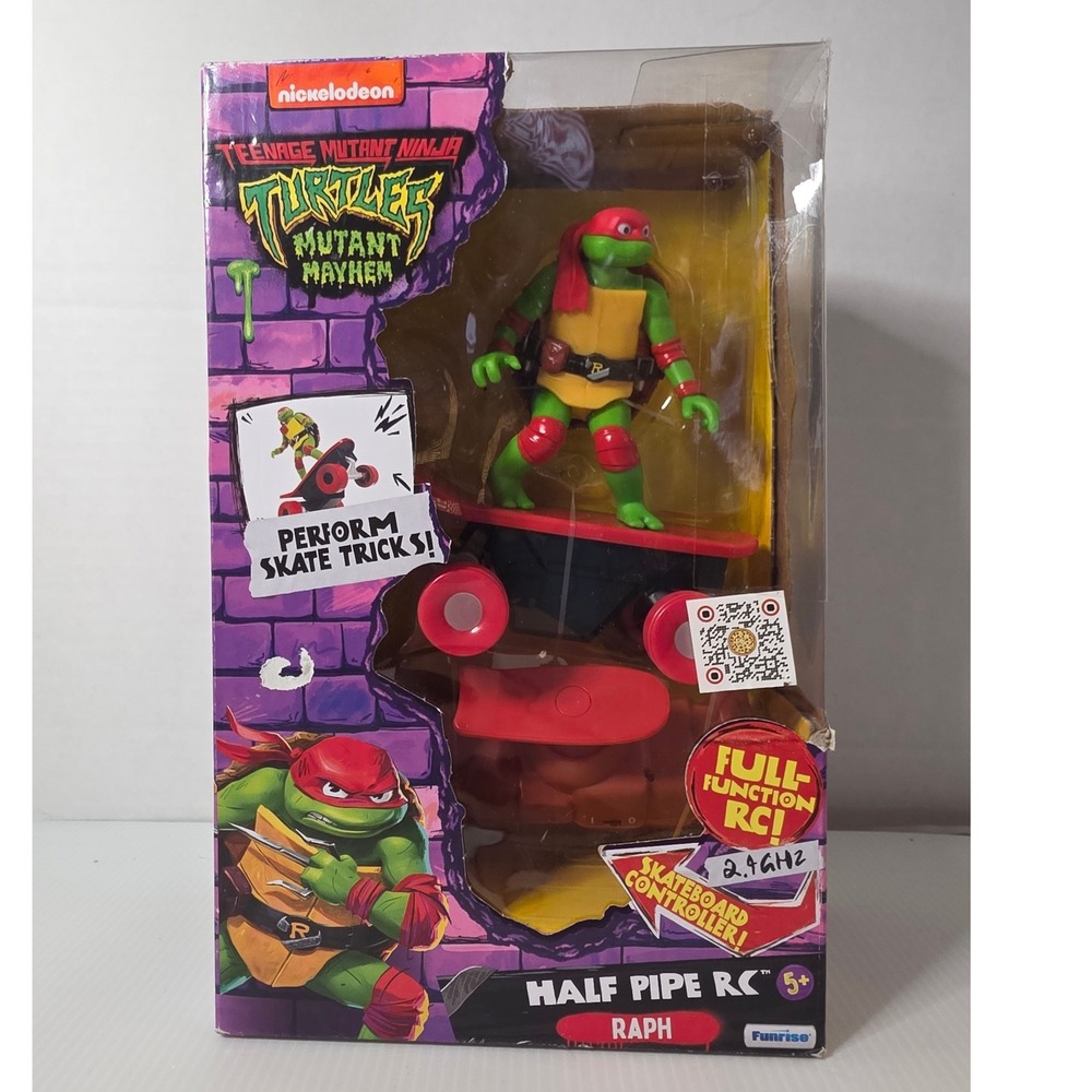 Funrise TMNT Mutant Mayhem‎ Half Pipe RC Raph Red Fair 71037